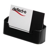 Deflecto 70104 黑色名片座 (單格) 