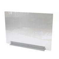 透明亞加力桌面屏風擋板 (W800 x H550mm/鋁質底座)