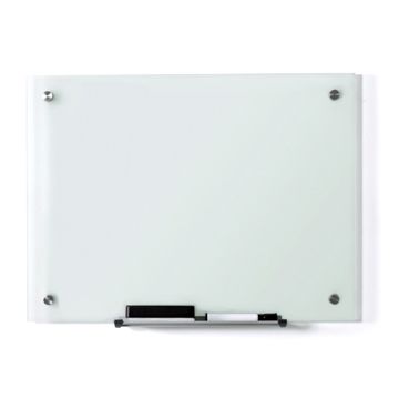 121.5 x 91.5cm Matt Clear Tempered Glass Whiteboard