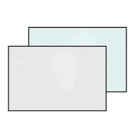 幼框鋁邊磁性強化玻璃白板 (150 x 100cm)