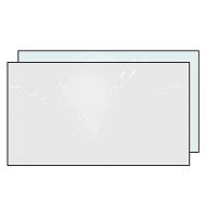 幼框鋁邊磁性強化玻璃白板 (200 x 120cm)