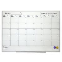 90 x 60cm Monthly Planner (Tempered Glass)